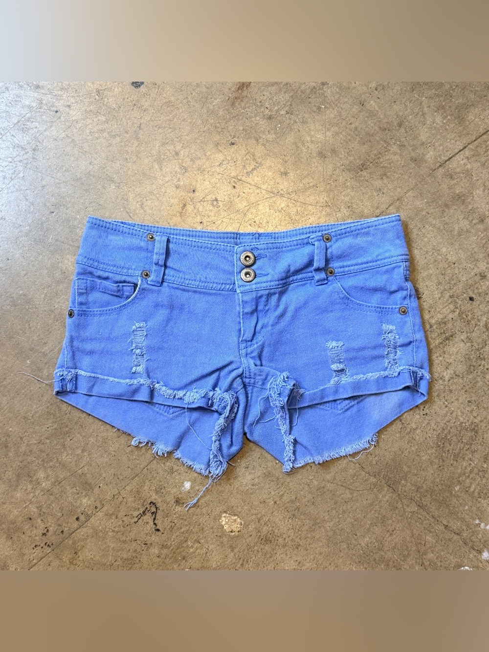 Blue Asphalt blue shorts